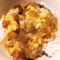 camyu☆'s cooksnap of when they made やきとりの缶詰で出来ちゃう！簡単親子丼！.