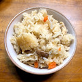 まっすーー。's cooksnap of when they made じゃこときのこの炊き込みごはん.