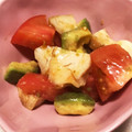 mew0731's cooksnap of when they made アボカドとトマトのわさび醤油和え.