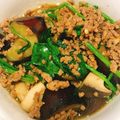 coco_'s cooksnap of when they made 茄子の挽肉炒め.