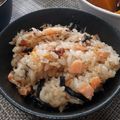 ふっかさん☆'s cooksnap of when they made 祖母の味＊炊き込みご飯（鮭＋ひじき）.