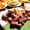 kaokaofood's cooksnap of when they made ♡簡単・ゆかりのラムステーキ♡.
