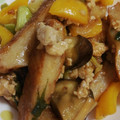 SHⅰ's cooksnap of when they made ☆なすと挽肉の甘辛炒め☆.