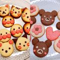 Abuchika☆'s cooksnap of when they made くまﾁｬﾝ＆ﾏｲｸの可愛いクッキー♡.