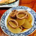 なおミール's cooksnap of when they made 柔らか♪イカと大根の煮物.