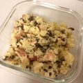 Momipad's cooksnap of when they made いぶりがっこクリームチーズのポテトサラダ.