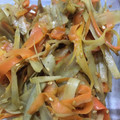 kaoko2g's cooksnap of when they made ごぼうと人参のきんぴら.
