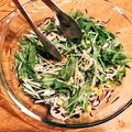 machat's cooksnap of when they made デリ風♪水菜とれんこんのごまダレサラダ.
