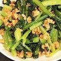 ともかさん時短好き。's cooksnap of when they made 糖質・冷凍・弁当☆小松菜のくるみ和え.