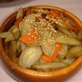 ぜっきん's cooksnap of when they made ＊ごぼうと人参のにんにくナンプラー炒め＊.