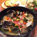 jununu's cooksnap of when they made オーブンでなんちゃって鯛のアクアパッツァ.