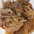 ミニミニ☆ミニー's cooksnap of when they made 新玉ねぎと牛肉のすき煮.