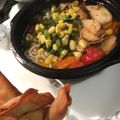 ame-ikuru's cooksnap of when they made 妊婦飯◇ほうれん草のコーンバターラーメン.