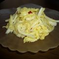 晴ドン's cooksnap of when they made 白菜の芯で甘酢漬け.