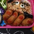 えびまま's cooksnap of when they made ハロウィン☆指ウインナー.