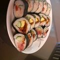 じしこ's cooksnap of when they made 好きな具を巻いて☆バラエティー恵方巻き.