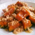 クック6DDPP8☆'s cooksnap of when they made 南瓜の煮物＊鳥ひき肉のそぼろあんかけ.