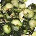 ♡❣めろ❣♡'s cooksnap of when they made 超簡単！きゅうりとわかめの梅の酢の物.
