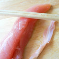 おしす's cooksnap of when they made 超簡単✿完璧にささみの筋を取る方法.
