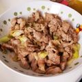 米ゆいﾁｬﾝ's cooksnap of when they made 豚の照り照りネギ味噌炒め.