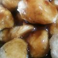 ホソニャン's cooksnap of when they made 丸ごと揚げの、みたらし里芋。.