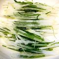 azbjbn's cooksnap of when they made 大根と青じそで！美味しい“刺身のつま”.