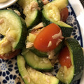 miccherry's cooksnap of when they made 簡単‼︎ズッキーニの和風サラダ☆.