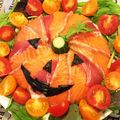 きゃれんはは's cooksnap of when they made ハロウィンのカンタンケーキすし.