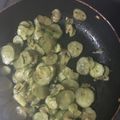 ぶりぶりぶーりちゃん's cooksnap of when they made 旨い☆キュウリのスパイシー米油炒め.