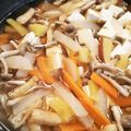miちゃん♡'s cooksnap of when they made さつま芋とキノコの具沢山けんちん汁.