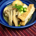 もりっこかふぇ's cooksnap of when they made 里芋ときのこと厚揚げの醤油煮.