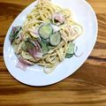 horseland's cooksnap of when they made カロリー控えめ！玉葱ヨーグルトでスパサラ.