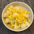 ほっほ's cooksnap of when they made ほかほかじゃがバタコーン（じゃがコン）.