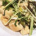 ✩ままま✩'s cooksnap of when they made 鶏胸肉のさっぱり炒め水菜和え.