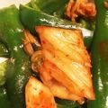 ＊にょにょん＊'s cooksnap of when they made 簡単！早い！ピーマンのキムチ炒め.