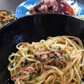 kookuro's cooksnap of when they made ツナとあおさの和風パスタ.