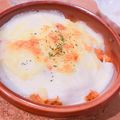 カニエ's cooksnap of when they made 簡単！レンジでホワイトソースチキンドリア.