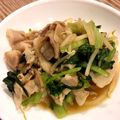 a15man's cooksnap of when they made ご飯がススム～！豚肉小松菜炒め☆.