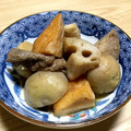 ばぶーしゅ☆'s cooksnap of when they made 牛肉と里芋と蓮根のほっこり煮.