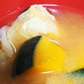 yoko_new's cooksnap of when they made ホクホク〜かぼちゃの味噌汁.