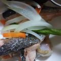 ルルルるか☆'s cooksnap of when they made 簡単！ヘルシー！★生鮭のあらの甘酢漬け★.