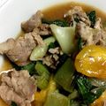 asarikai's cooksnap of when they made 簡単♡柿と豚肉のオイスターソース炒め.