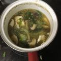 ひとっち～'s cooksnap of when they made 梅香る✿豆腐とキノコのとろみスープ.