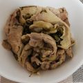 たかこぶんぶん's cooksnap of when they made 豚バラと高菜の炒めもの.