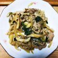 ピクミン☆K's cooksnap of when they made 豚肉の醤油バター炒め☆.