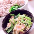 seacomet's cooksnap of when they made 小松菜ベーコンのオイスター炒め.