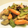 イエローバード's cooksnap of when they made 簡単！なすとピーマンとウインナー蒸し焼き.