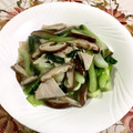 あせろらhime's cooksnap of when they made 青梗菜とベーコンとシイタケのあんかけ.
