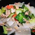 キャラメグ♪'s cooksnap of when they made 青梗菜と大根のサラダ.