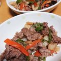 猫団子♡smkh's cooksnap of when they made 牛肉と長芋のオイスター炒め.